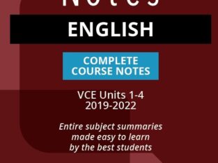 WANTED: VCE English Study Guide